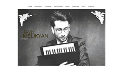 Desktop Screenshot of haykmelikyan.com